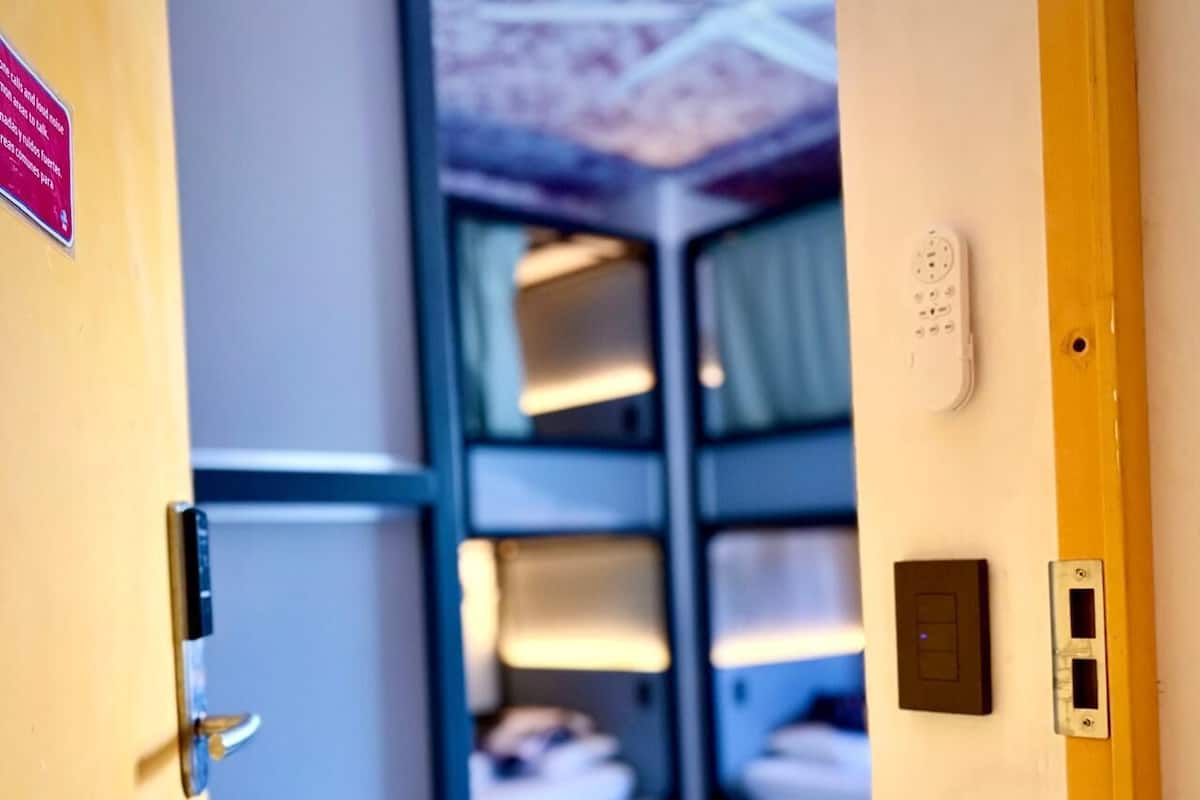 Standard Shared Dormitory, Women only, Park View (Mixed for 8 people) | Desk, laptop workspace, blackout drapes, iron/ironing board