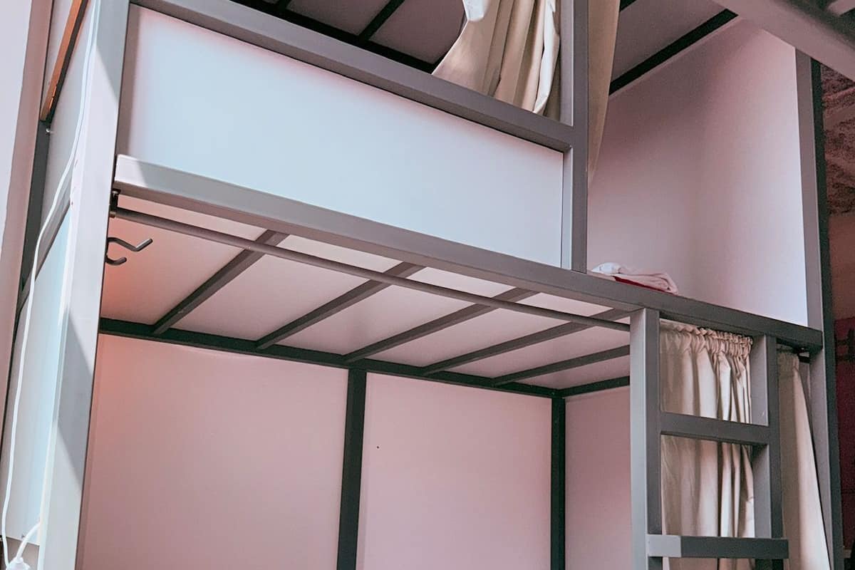 City Shared Dormitory, City View (Mixed for 6 people) | Desk, laptop workspace, blackout drapes, iron/ironing board