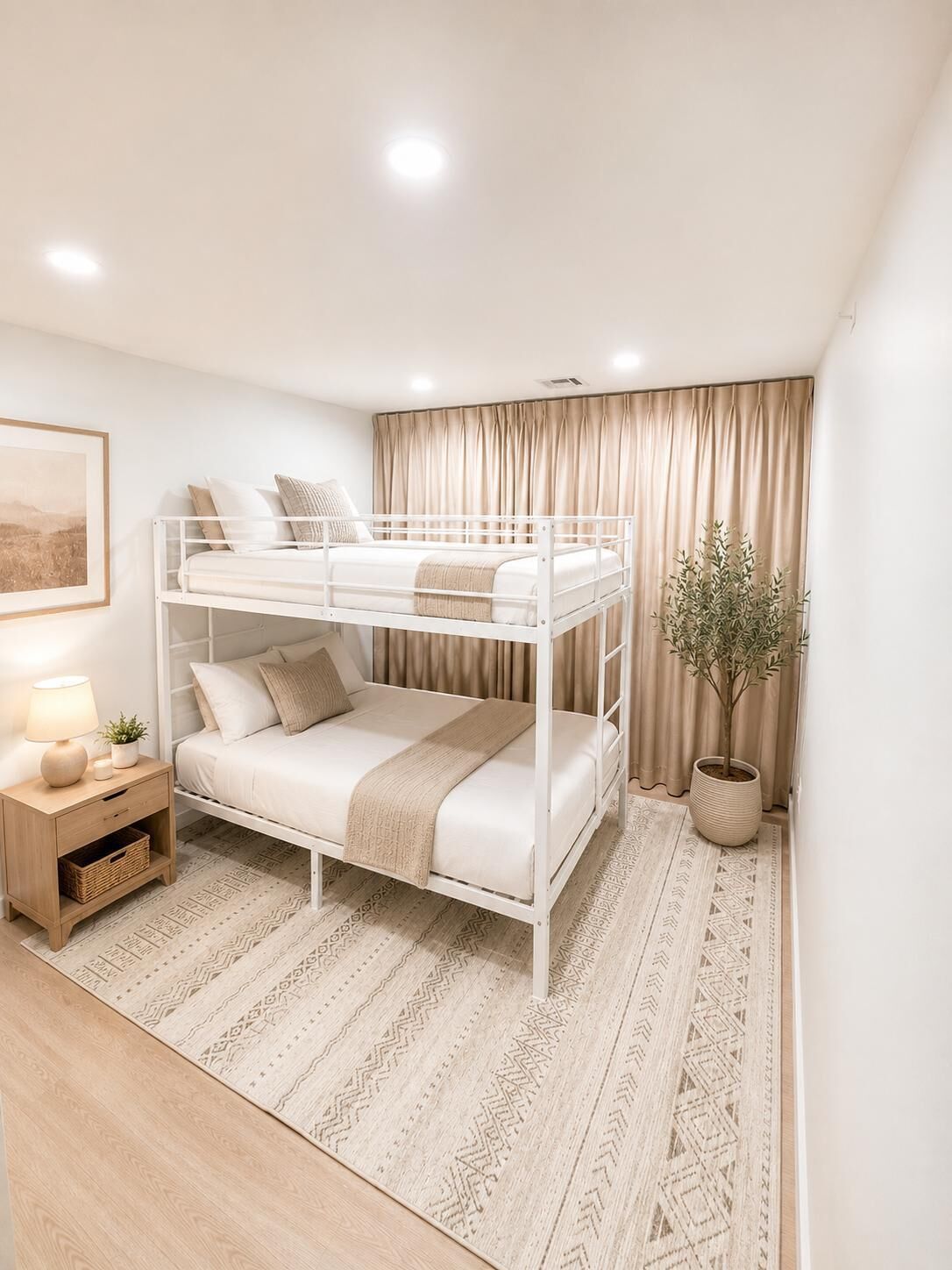 3 bedrooms, iron/ironing board, WiFi, bed sheets