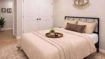 3 quartos, ferros/tábuas de passar roupa, Wi-Fi, roupa de cama