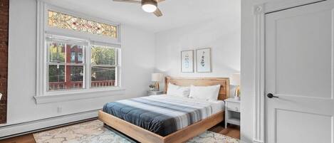 2 bedrooms, iron/ironing board, free WiFi, bed sheets