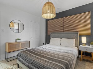 1 bedroom, iron/ironing board, free WiFi, bed sheets