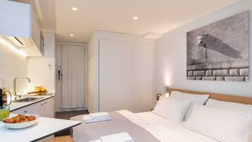 1 quarto, Wi-Fi de cortesia, roupa de cama