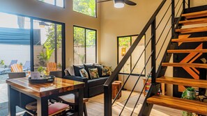 Interior - Cozy  one bedroom and loft  walking distance to the beach villa (Uvita)