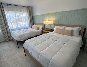 Suite, Mehrere Betten, Küche, Strandblick | Kostenloses WLAN