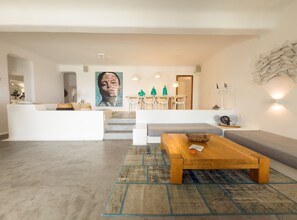 Luxury Villa, Sea View | Living area - Villa Secret 55 Mykonos (Mykonos)