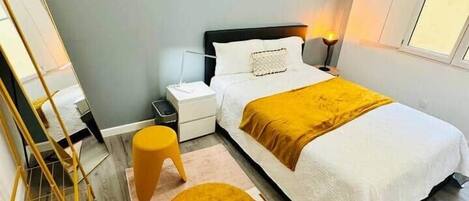 1 habitación, wifi gratis y ropa de cama