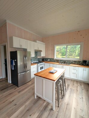 Microwave, oven, stovetop