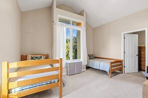 4 bedrooms, iron/ironing board, travel crib, WiFi