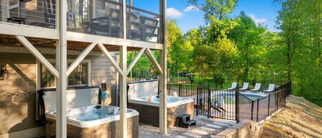 Bañera de hidromasaje exterior