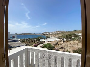 Premium-Apartment, Küche, Meerblick | Blick vom Balkon