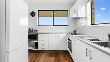 Microwave, oven, coffee/tea maker