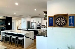 Dining - Spacious Luxury Lakefront Home with Pool and Jacuzzi, Firepit, and Game Room! (Montgomery)