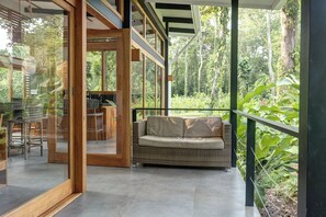 Villa, 5 Bedrooms, Private Pool, Garden View | Terrace/patio - Villa Opalo (Cahuita)