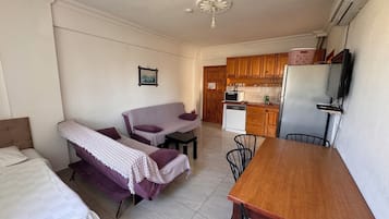 Deluxe-Apartment, Meerblick | Wohnbereich