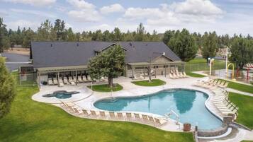 Indoor pool, outdoor pool