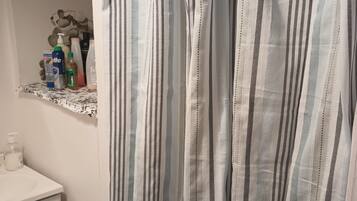 Towels, soap, toilet paper