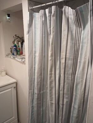 Towels, soap, toilet paper