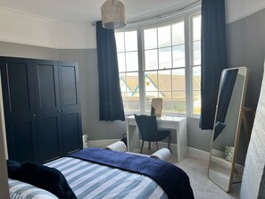 2 bedrooms, iron/ironing board, travel crib, free WiFi