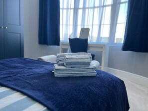 2 bedrooms, iron/ironing board, travel cot, free WiFi