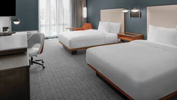 Egyptian cotton sheets, premium bedding, down duvets, pillow-top beds