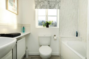 Handdoeken, zeep, toiletpapier