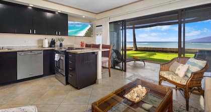 Direct Oceanfront Beach Pohailani Studio