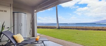 Direct Oceanfront Beach Pohailani Studio