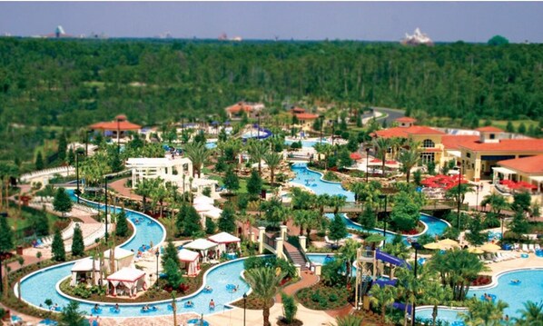 Pool - 2 bedroom, 2 bathroom in Holiday Inn Club Vacation West Village (Kissimmee)