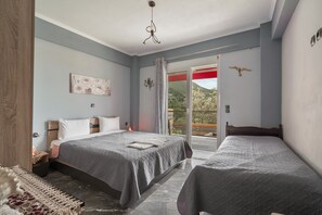 2 chambres, fer et planche à repasser, Wi-Fi gratuit, draps fournis