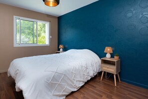 4 chambres, fer et planche à repasser, Wi-Fi gratuit