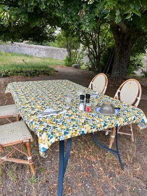 Restauration en plein air