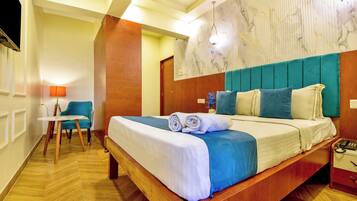 Habitación Deluxe | Espacio para trabajar con un portátil y wifi gratis