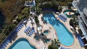 Indoor pool, a heated pool