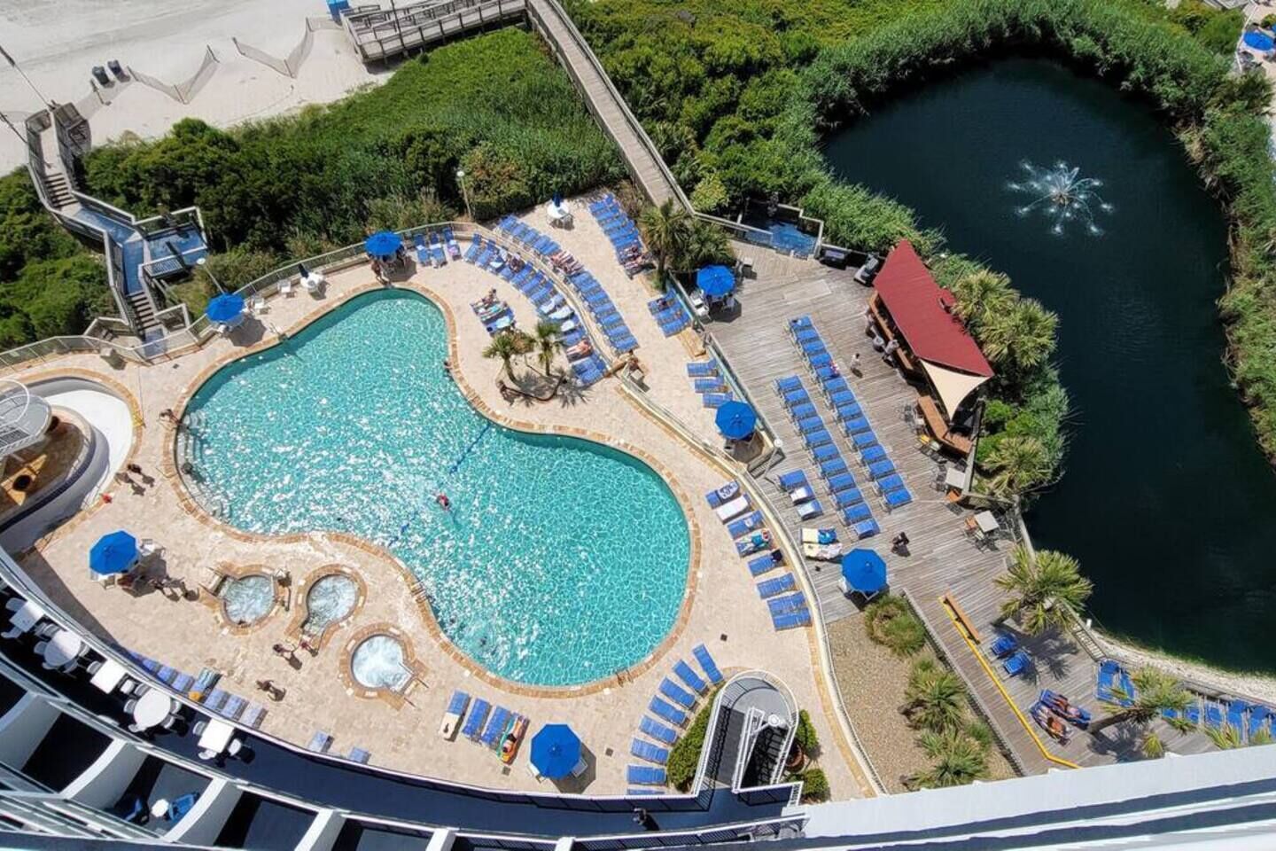 Indoor pool, a heated pool