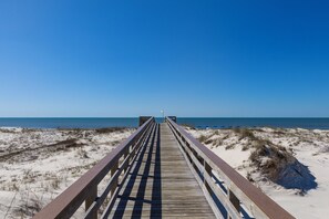 Tæt på stranden
