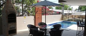 Outdoor dining - Enjoy your getaway in Cabo Branco (Cabo Branco)