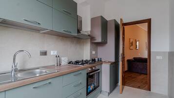 Kühlschrank, Ofen, Herdplatte, Geschirrspüler