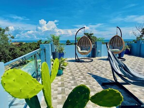 Phòng, 1 phòng ngủ, phù hợp cho người khuyết tật, sân hiên | Khu phòng khách