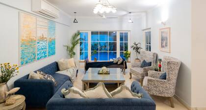 Villa Bauhinia - 5bhk With Pool 10 Mins to Beach