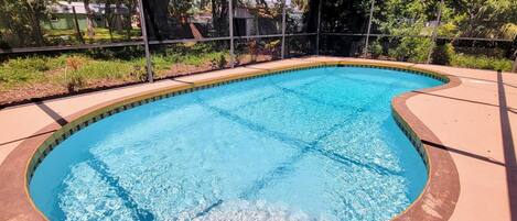 Alberca al aire libre