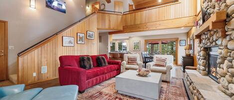 智能電視、壁爐、 辦公室