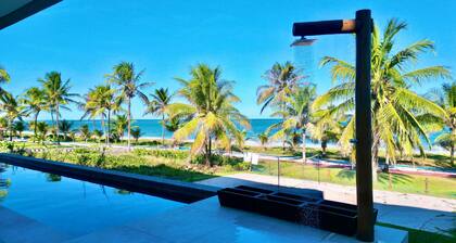 Casa Mar 49 Beachfront Mansion With 8 Suites in Guarajuba Paraíso Condominium