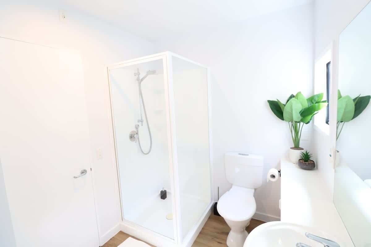 Shower, hair dryer