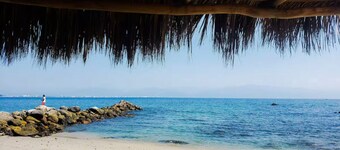 Charming 1-bedroom Apartment in with Small Gated Garage-5 min drive to the Beach