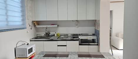 Microwave, oven, stovetop
