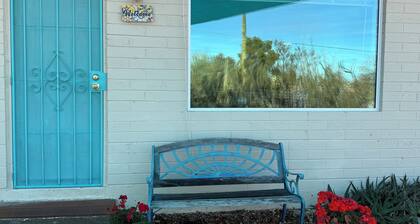 Saguaro Tiny House on 2 Gated Acres with miles of trails outside your door!