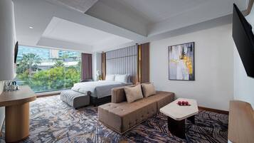 Penthouse | Brankas, meja kerja, dan Wi-Fi gratis
