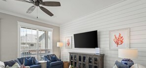 TV - Sea-renity Now | New Management, Orange Beach Home Steps to Beach! (Orange Beach)