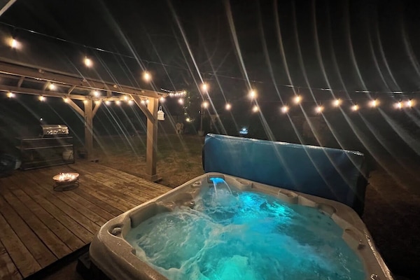 Bain à remous extérieur